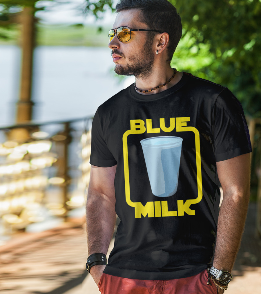 Blue Milk Star Wars Iconic Drink T-Shirt