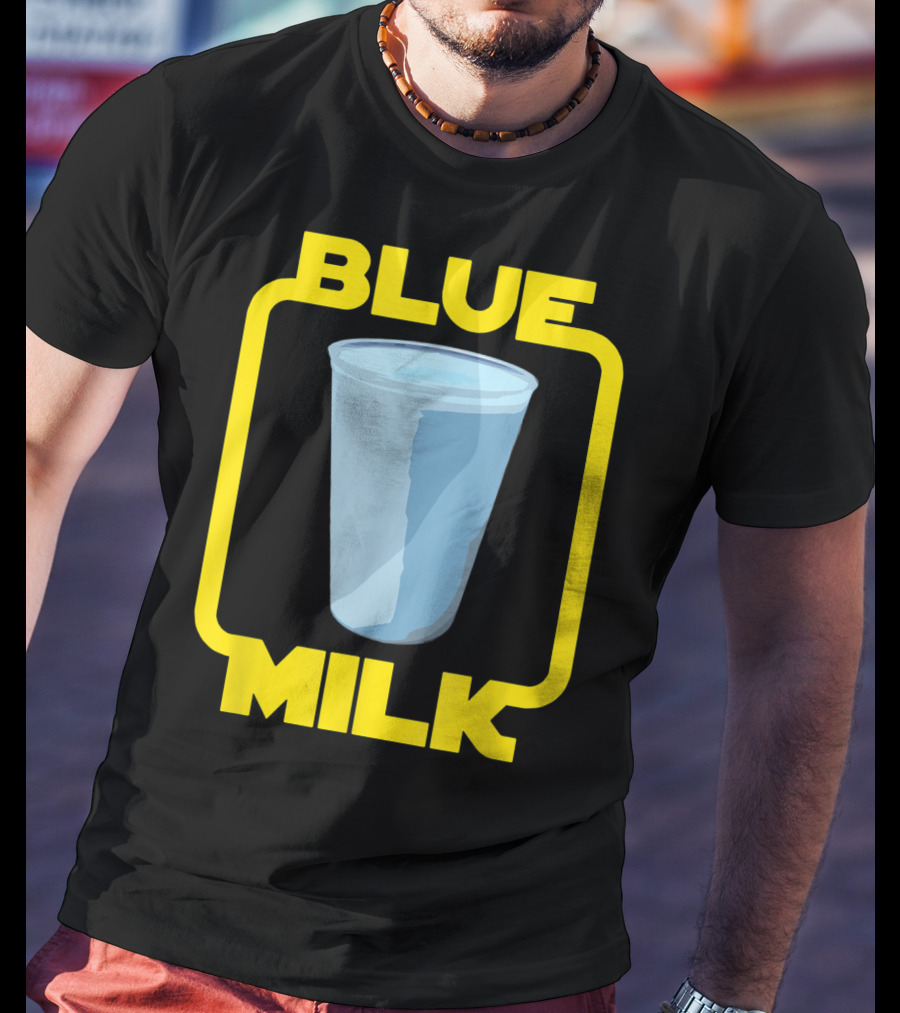 Blue Milk Star Wars Iconic Drink T-Shirt