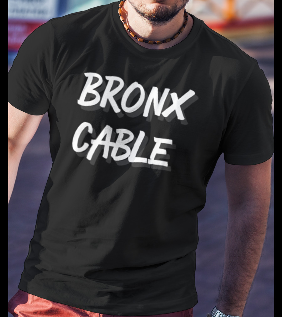 Bronx Cable Vintage Style Urban Graphics T-Shirt