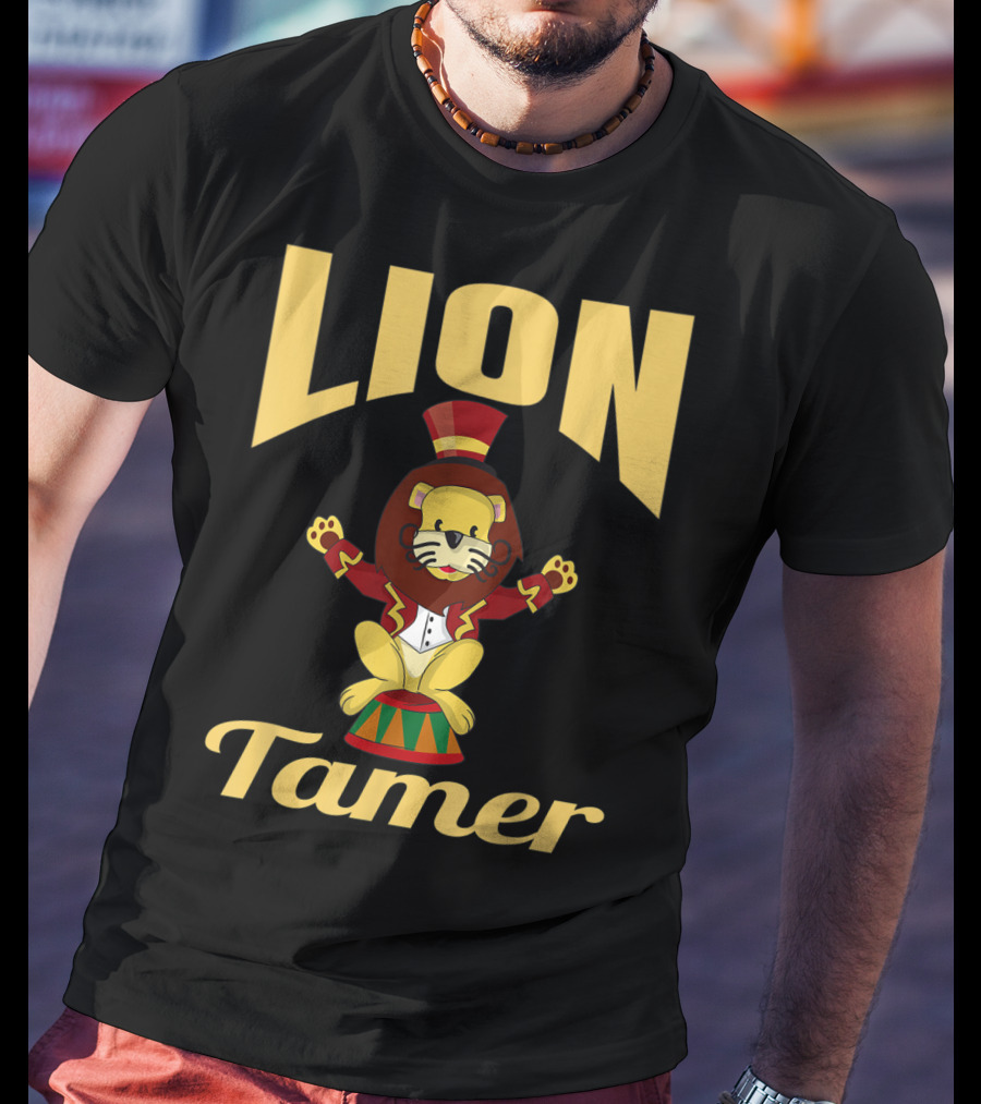 Lion Tamer Circus Costume Lion Tamer T-Shirt