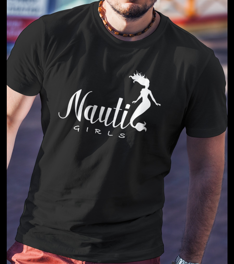 Nauti Girls Cruise Mermaid Trip Vacation T-Shirt