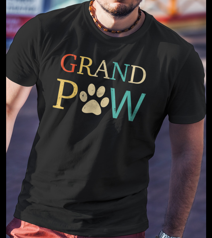 Grand Paw Dog Lover Gift For Men And Women T-Shirt