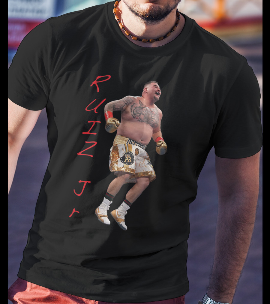 Extended Lunch Break Ruiz Jr Destroyer Boxing T-Shirt