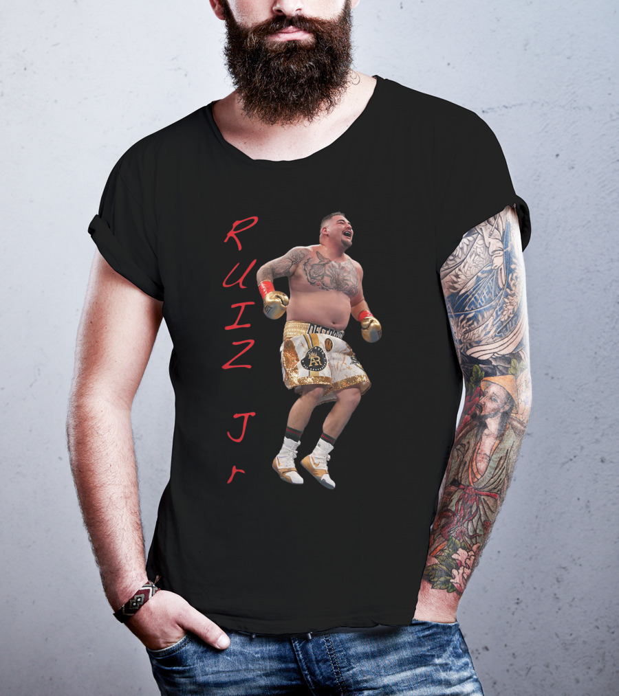Extended Lunch Break Ruiz Jr Destroyer Boxing T-Shirt