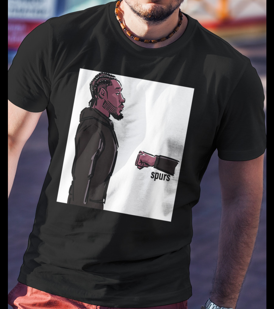Funny Man Declines Dap Spurs T-Shirt