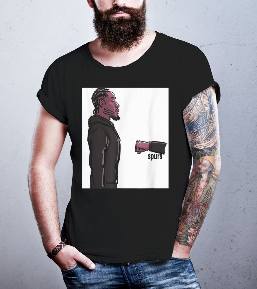 Funny Man Declines Dap Spurs T-Shirt