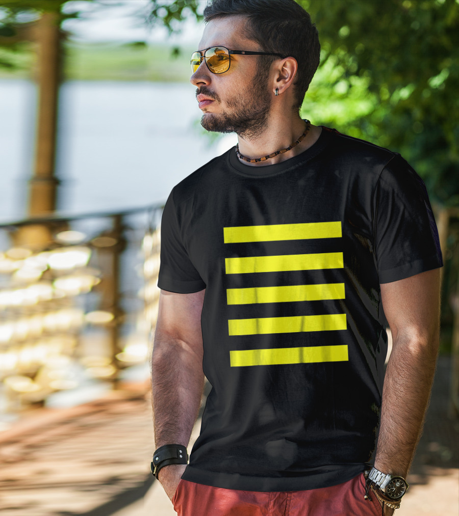 Bee Costume Cute Honeybee Halloween Costume Striped T-Shirt