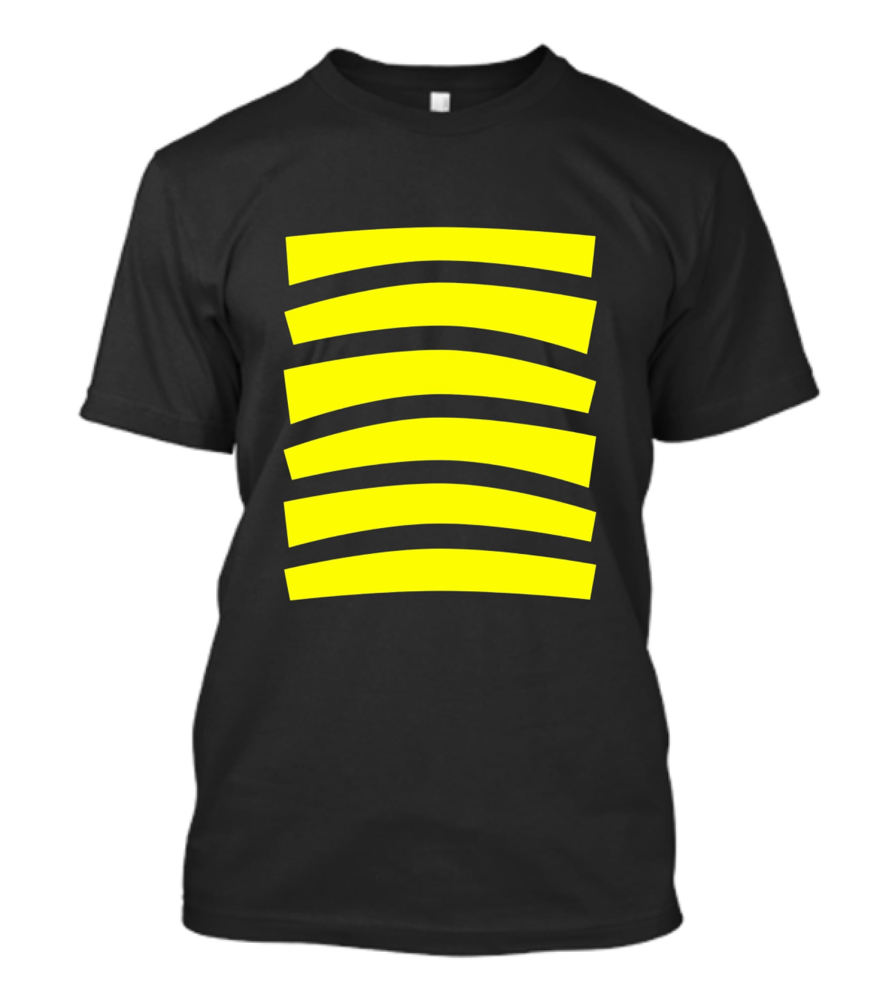 Cute Honeybee Halloween Costume Top With Yellow Stripes T-Shirt