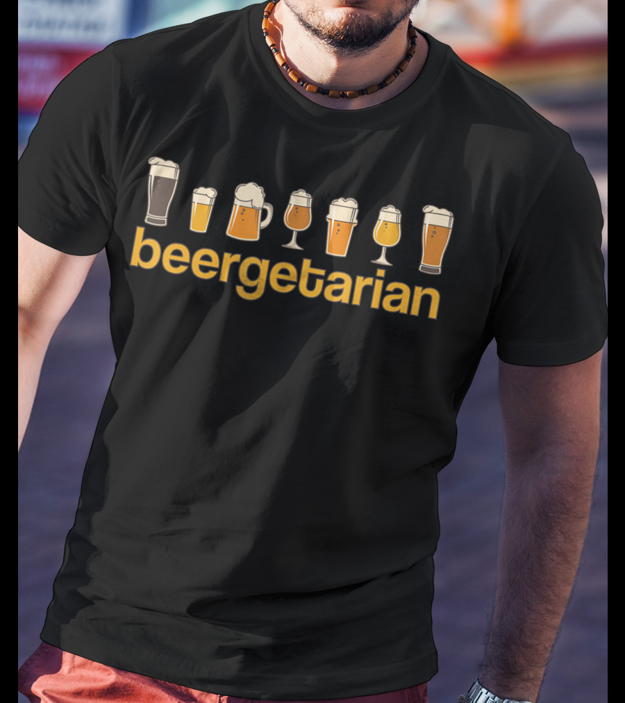 Beergetarian Funny Craft Beer Brewery Lovers T-Shirt