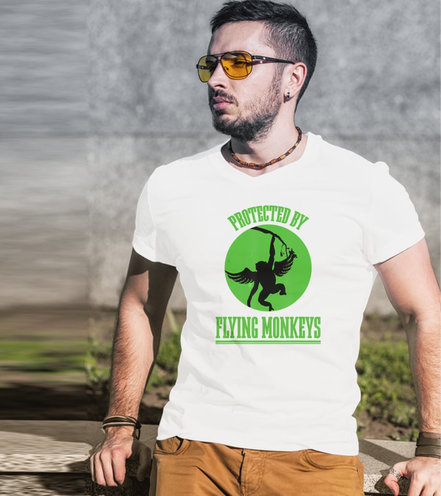 Oz Wicked Witch Protected By Flying Monkeys Wizard Of T-Shirt