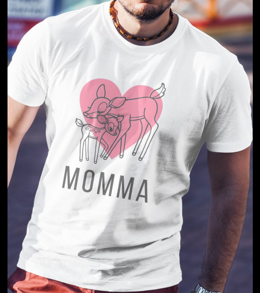 Disney Bambi Momma Heart T-Shirt