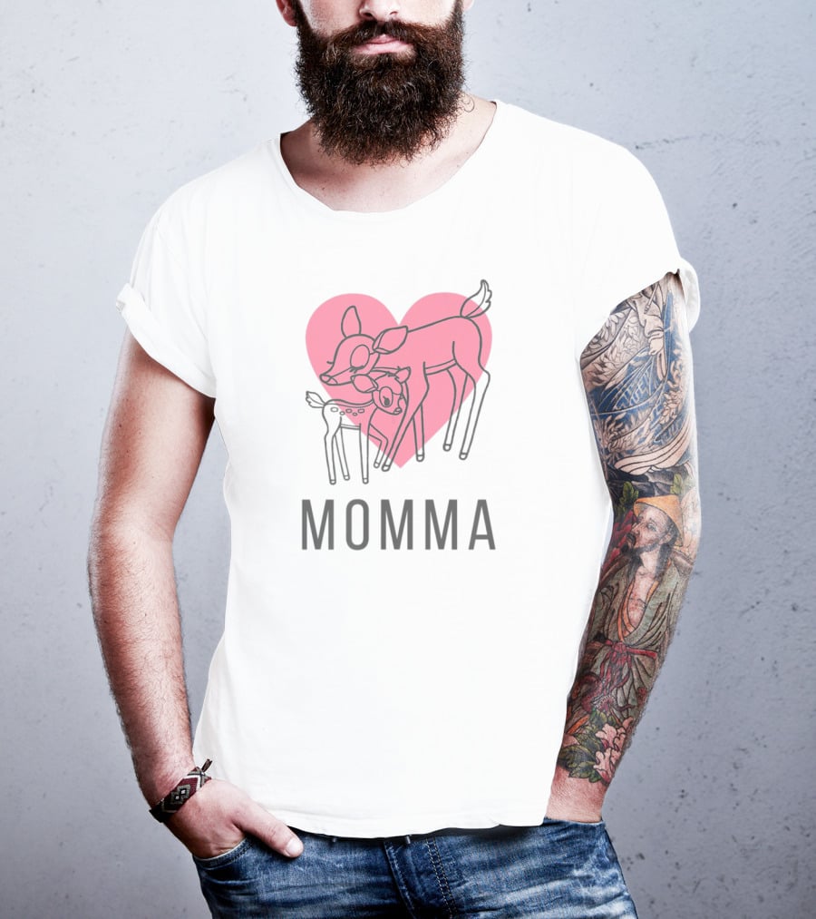 Disney Bambi Momma Heart T-Shirt