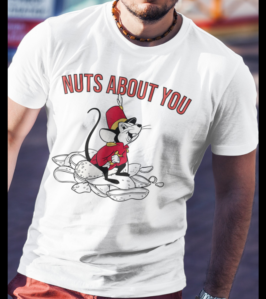 Nuts About You Disney Dumbo Timothy Mouse T-Shirt