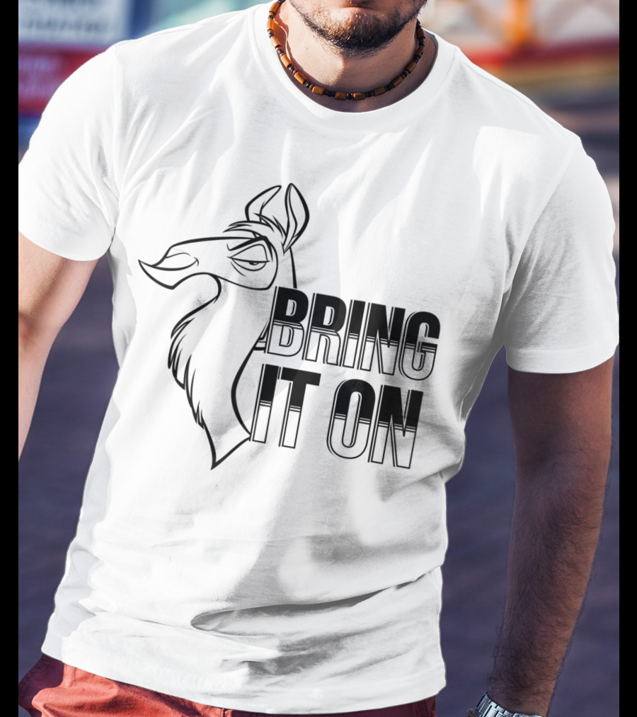 Disney Emperor's New Groove Kuzco Llama Bring It On T-Shirt