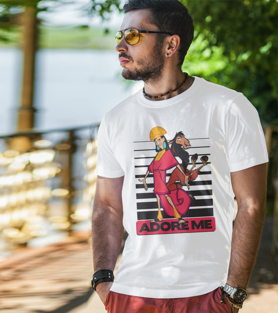 Disney Emperor's New Groove Kuzco Adore Me Stripes T-Shirt