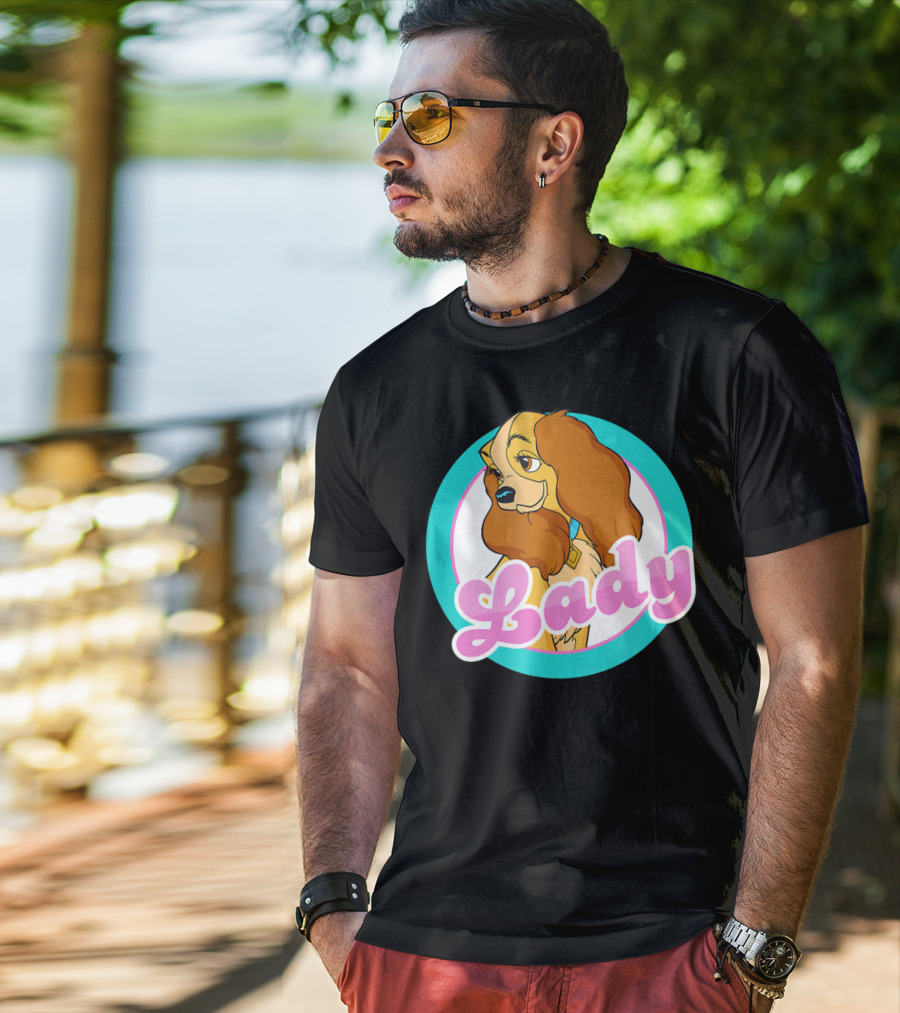 Lady And The Tramp Lady Face Disney T-Shirt