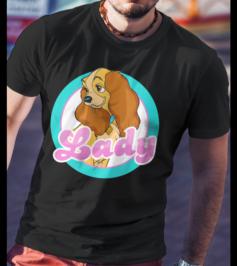 Lady And The Tramp Lady Face Disney T-Shirt