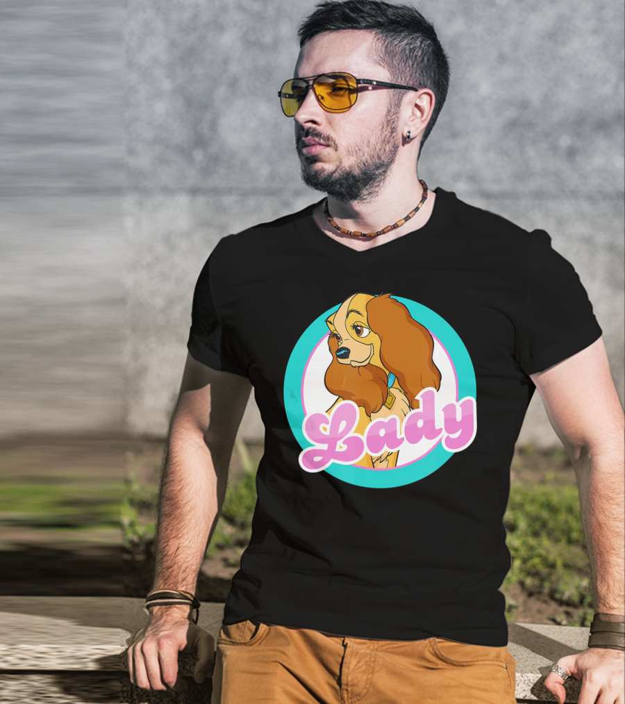Lady And The Tramp Lady Face Disney T-Shirt