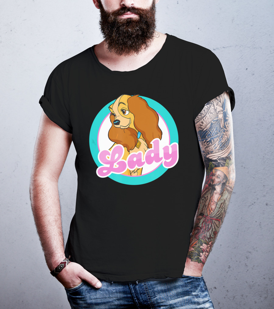 Lady And The Tramp Lady Face Disney T-Shirt