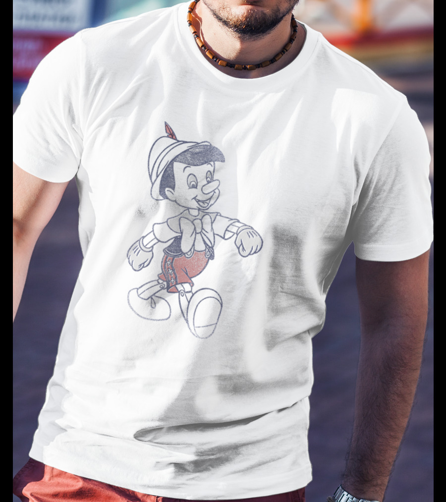 Disney Pinocchio Strut Classic Cartoon T-Shirt