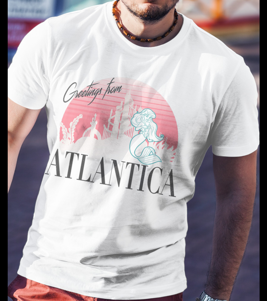 Greetings From Atlantica Disney The Little Mermaid Ariel T-Shirt