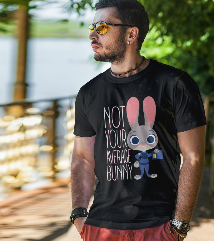 Disney Zootopia Not Your Average Bunny Judy Hopps T-Shirt