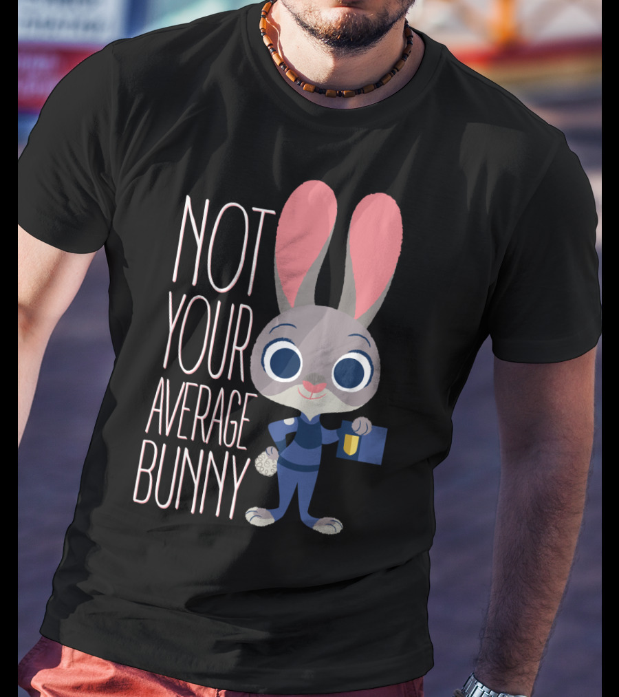 Disney Zootopia Not Your Average Bunny Judy Hopps T-Shirt