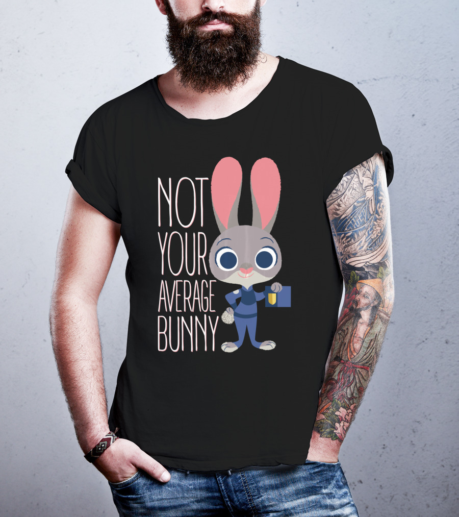Disney Zootopia Not Your Average Bunny Judy Hopps T-Shirt