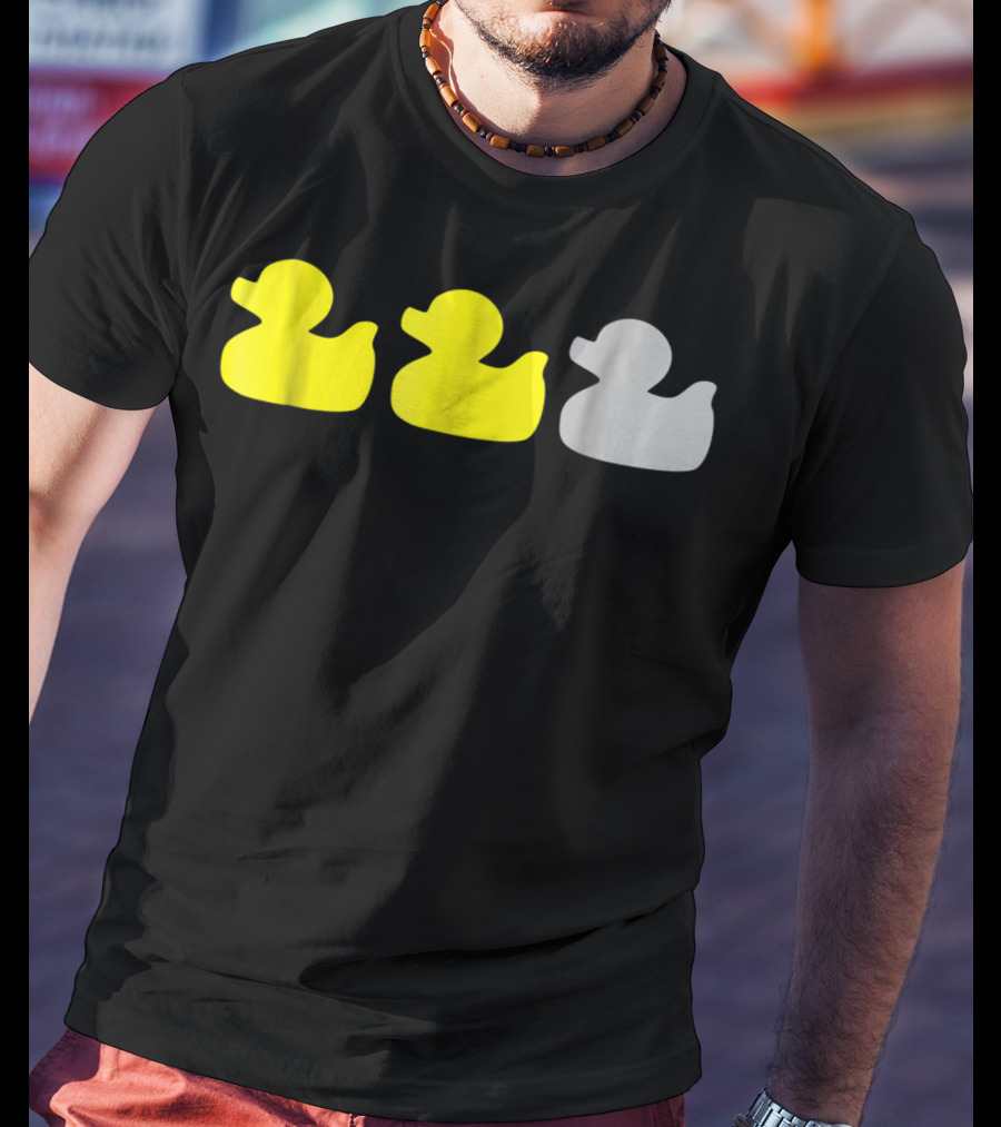 Duck Duck Gray Duck Humor Minnesota Yellow And Gray Ducks T-Shirt