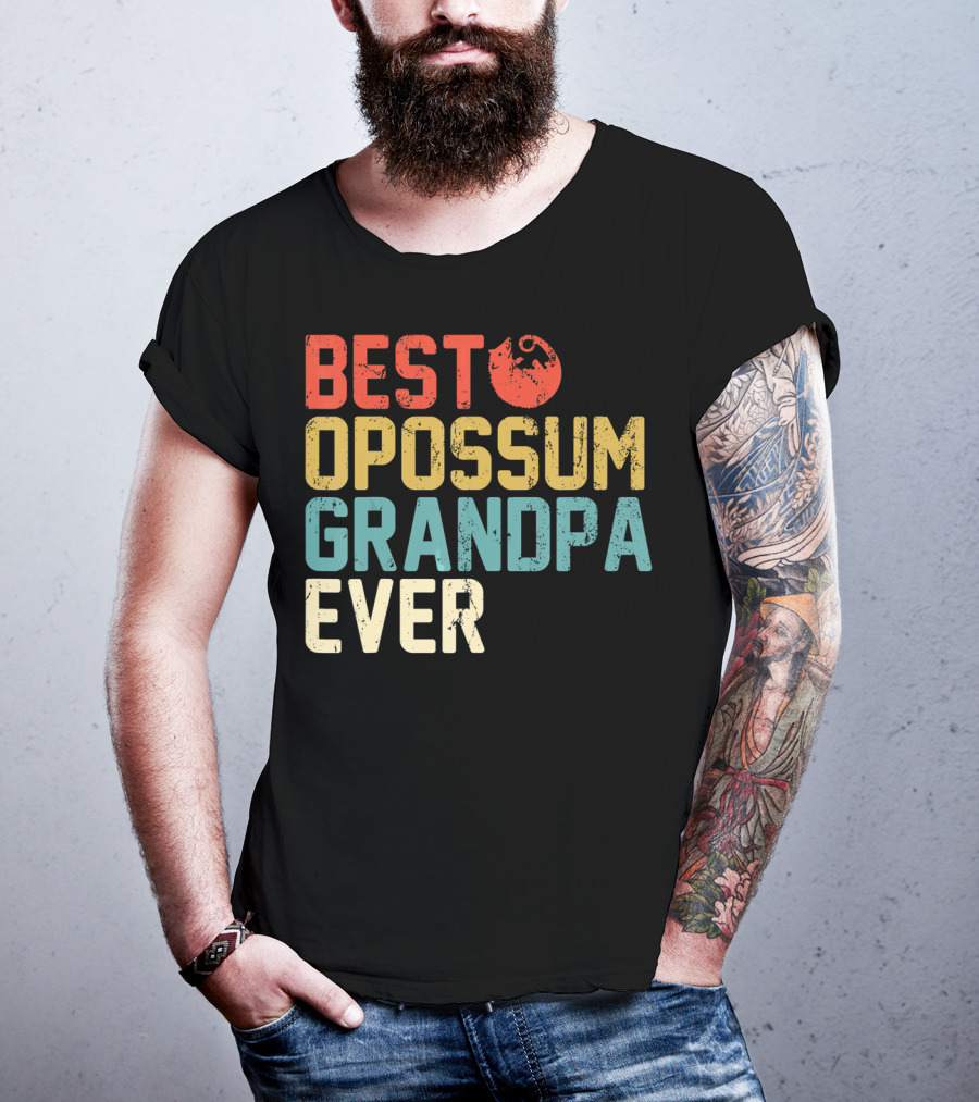 Best Opossum Grandpa Ever T-Shirt