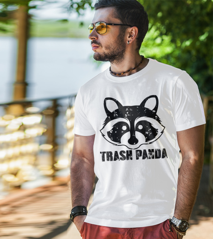Trash Panda Raccoon Save The Trash Panda Bear T-Shirt