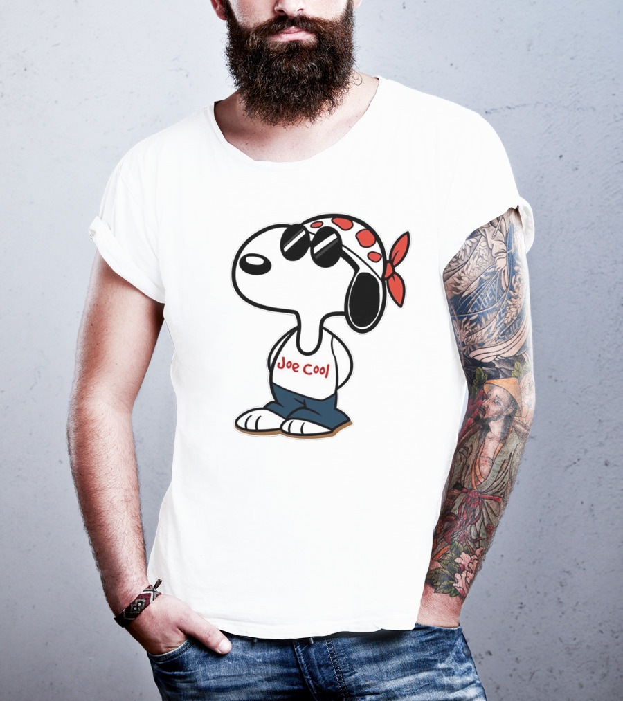 Joe Cool Don't Mess With Snoopy The Peanuts Movie T-Shirt