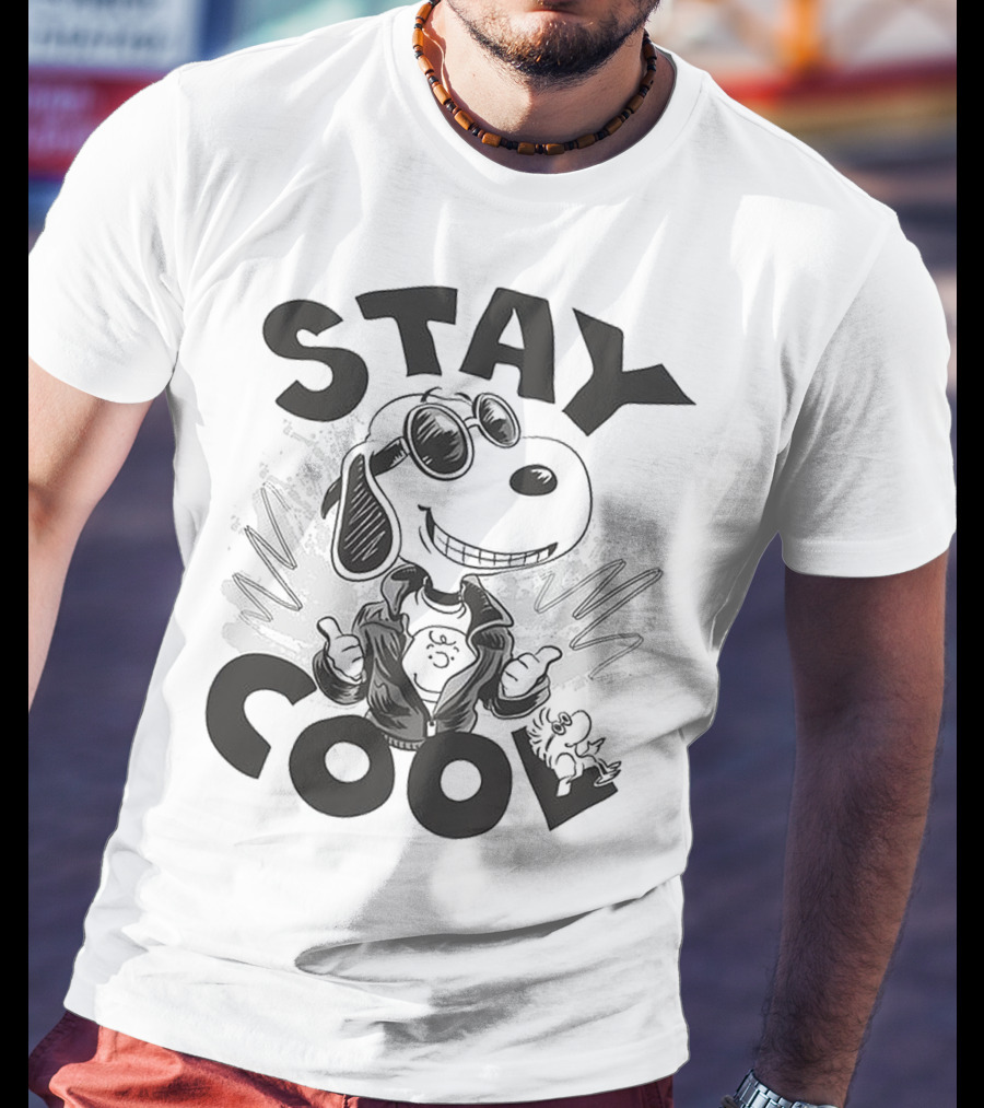 Stay Cool Snoopy The Peanuts Movie Thumbs Up T-Shirt