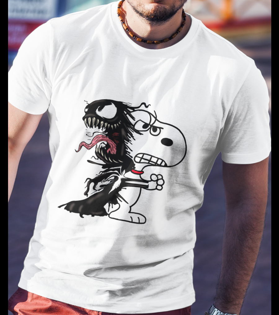 Venom Snoopy Mashup The Peanuts Movie T-Shirt