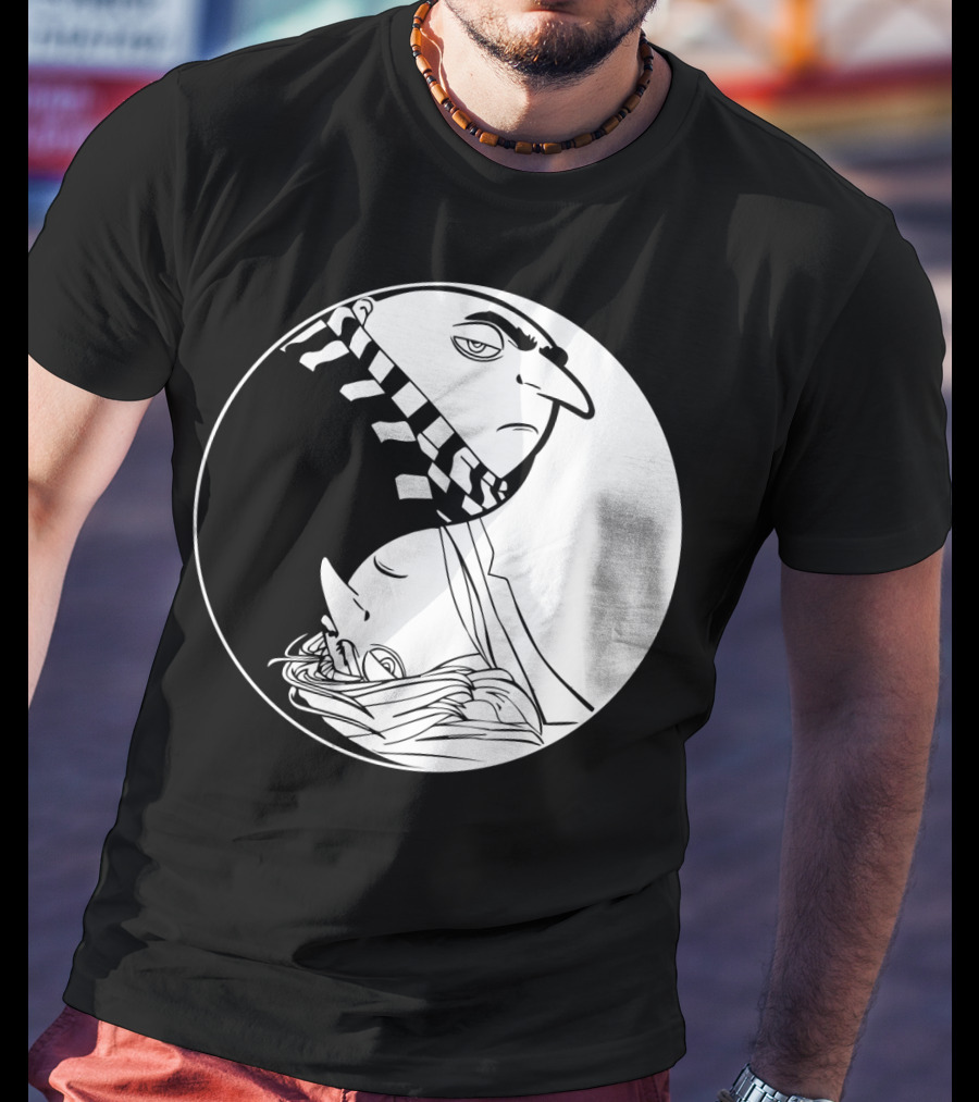 Gru And Dru Yin Yang Minions Despicable Me Sibling Symbol Harmony T-Shirt