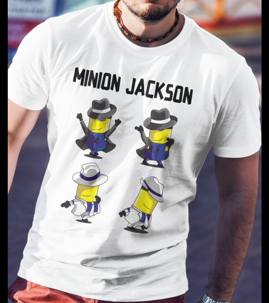 Minion Jackson Despicable Me Dance Moves T-Shirt