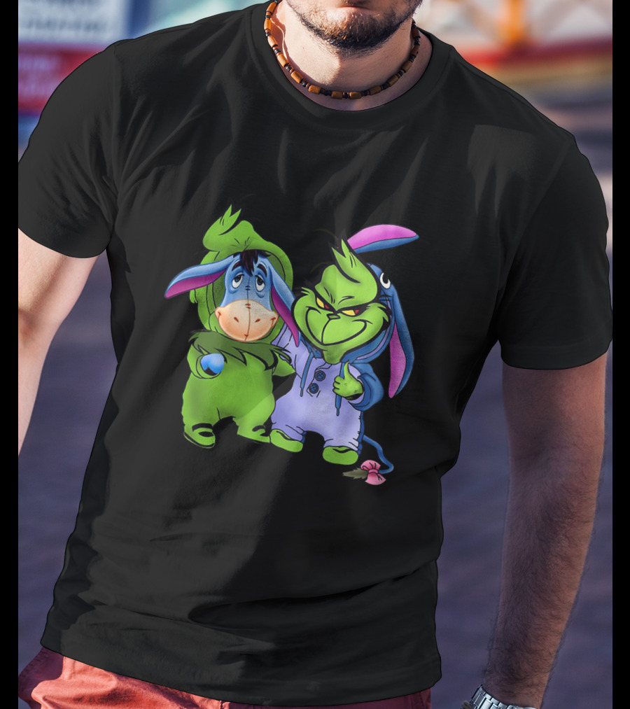 Baby Eeyore And Grinches Pajama Friends T-Shirt