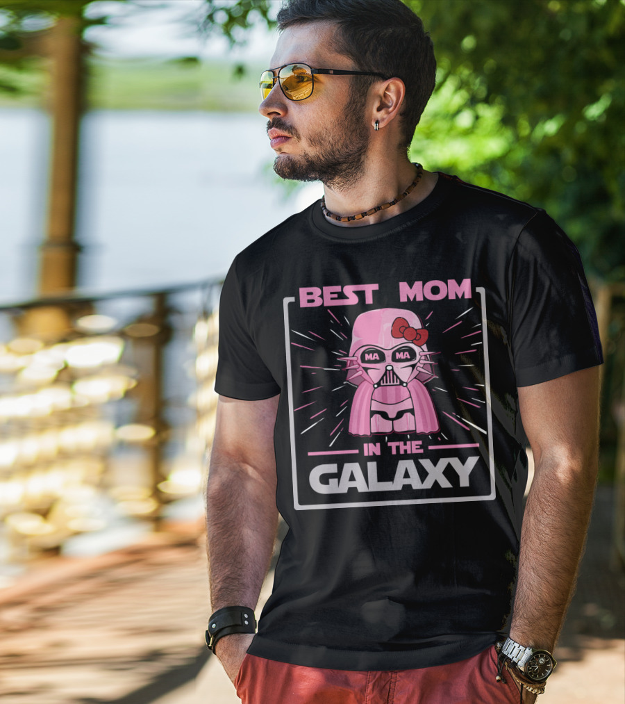 Best Mom In The Galaxy Darth Vader Star Wars T-Shirt
