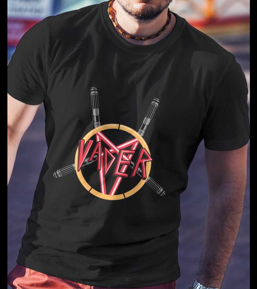 Vader Light Saber Star Wars Slayer T-Shirt