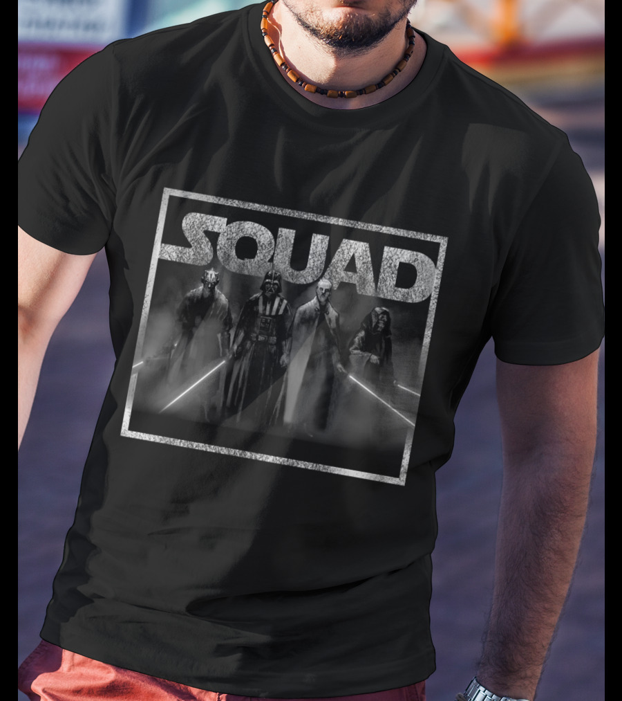 Squad Goal Darth Vader Star Wars Jedi Lightsaber Sith Lords T-Shirt