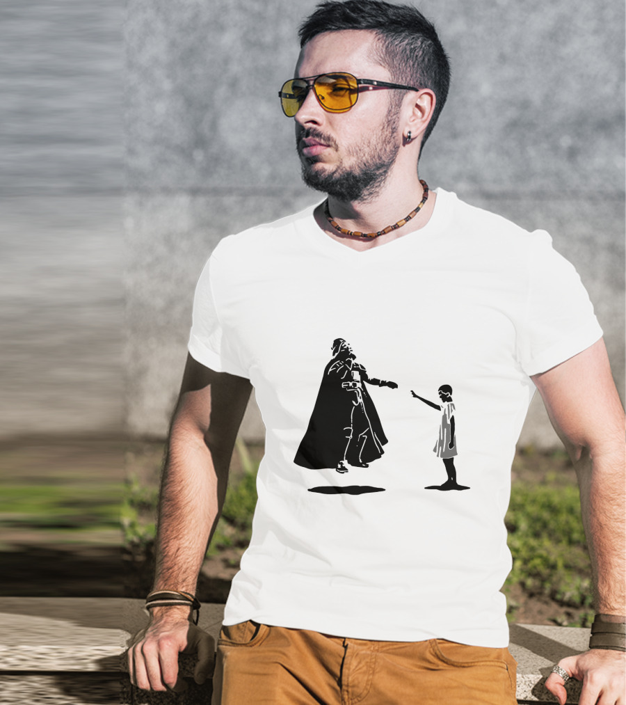 Eleven Versus Darth Vader Showdown Star Wars T-Shirt