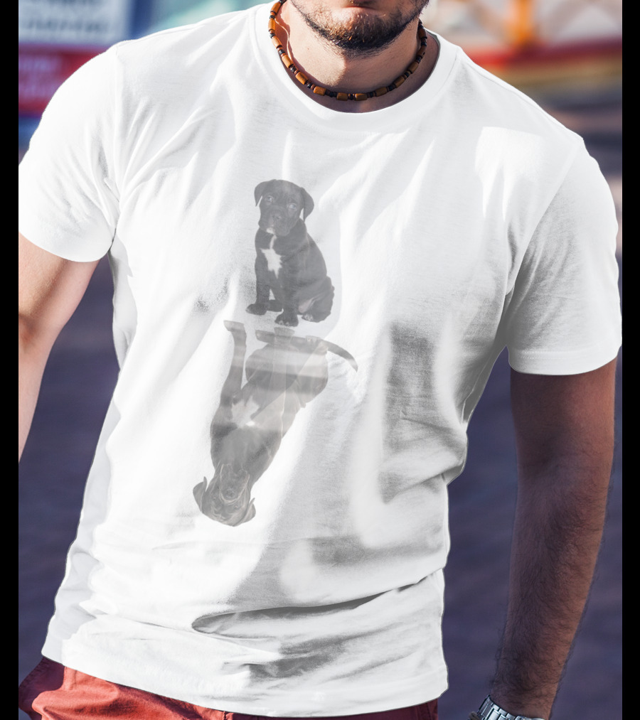 Cane Corso Reflection In Water T-Shirt