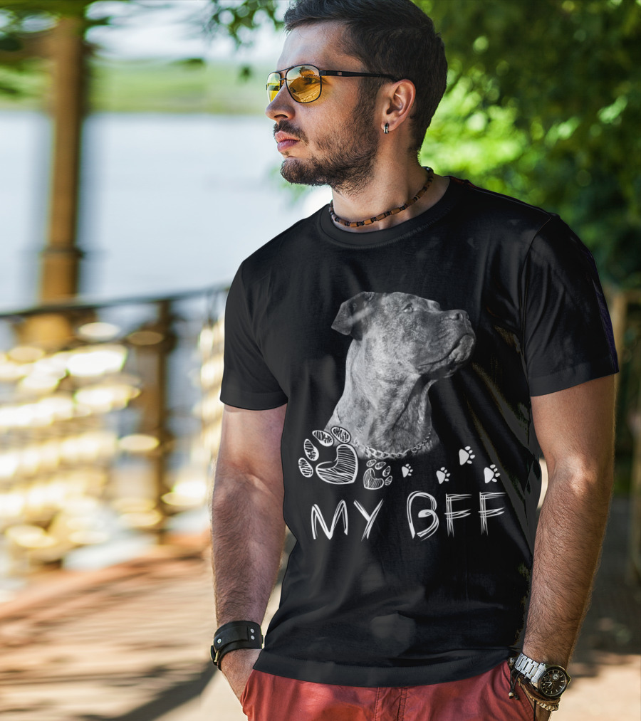Cane Corso My BFF Paw Prints T-Shirt