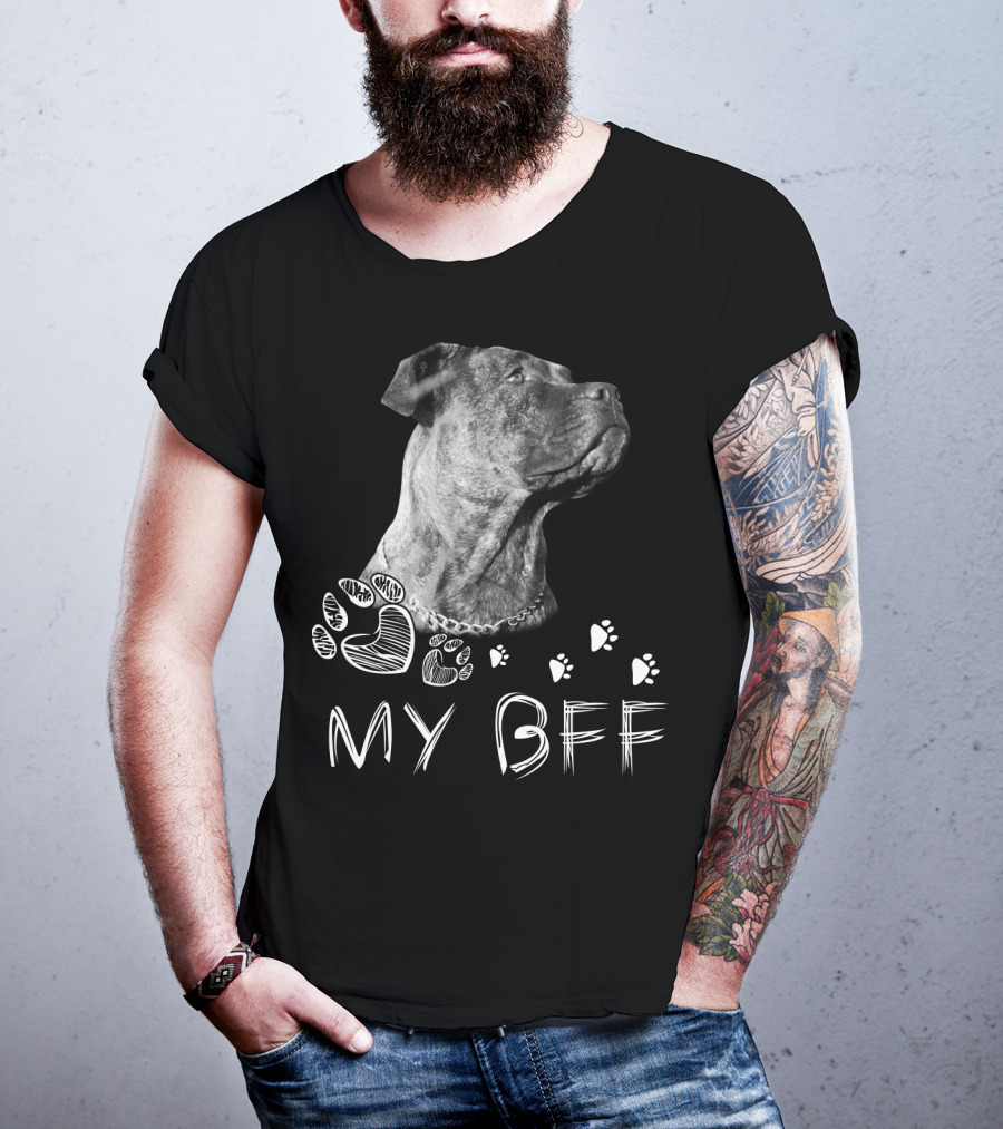 Cane Corso My BFF Paw Prints T-Shirt