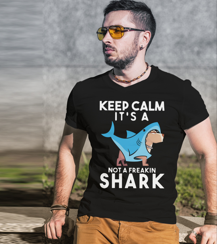 Keep Calm It's A Cane Corso Not A Freakin Shark T-Shirt