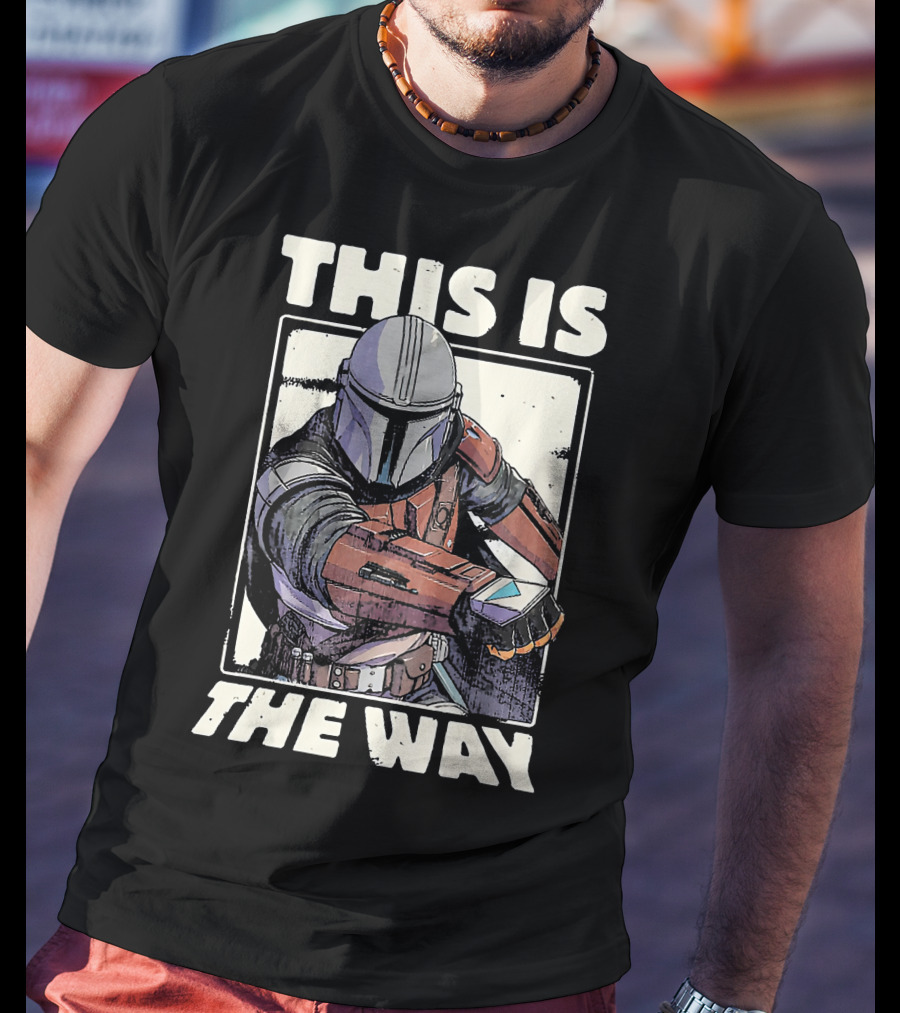 This Is The Way Mandalorian Warrior Emblem T-Shirt