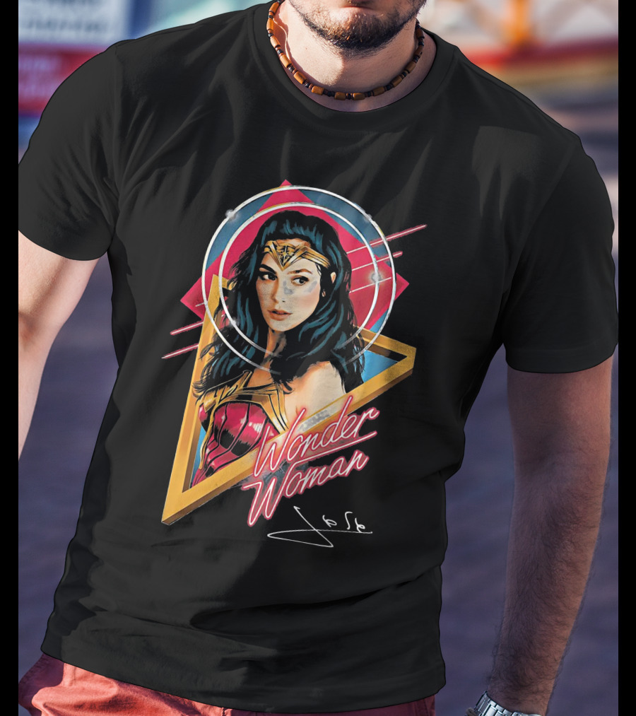 Wonder Woman Gal Gadot Signature Jessie T-Shirt