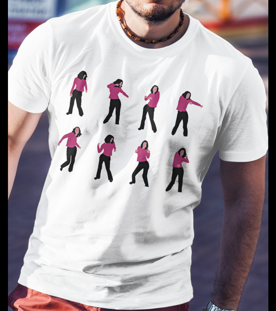 Monica Dancing Moves Friends TV Show T-Shirt