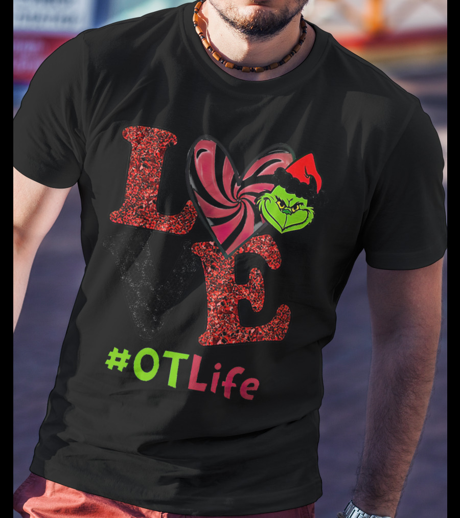 Love Grinch Heart #OTLife T-Shirt