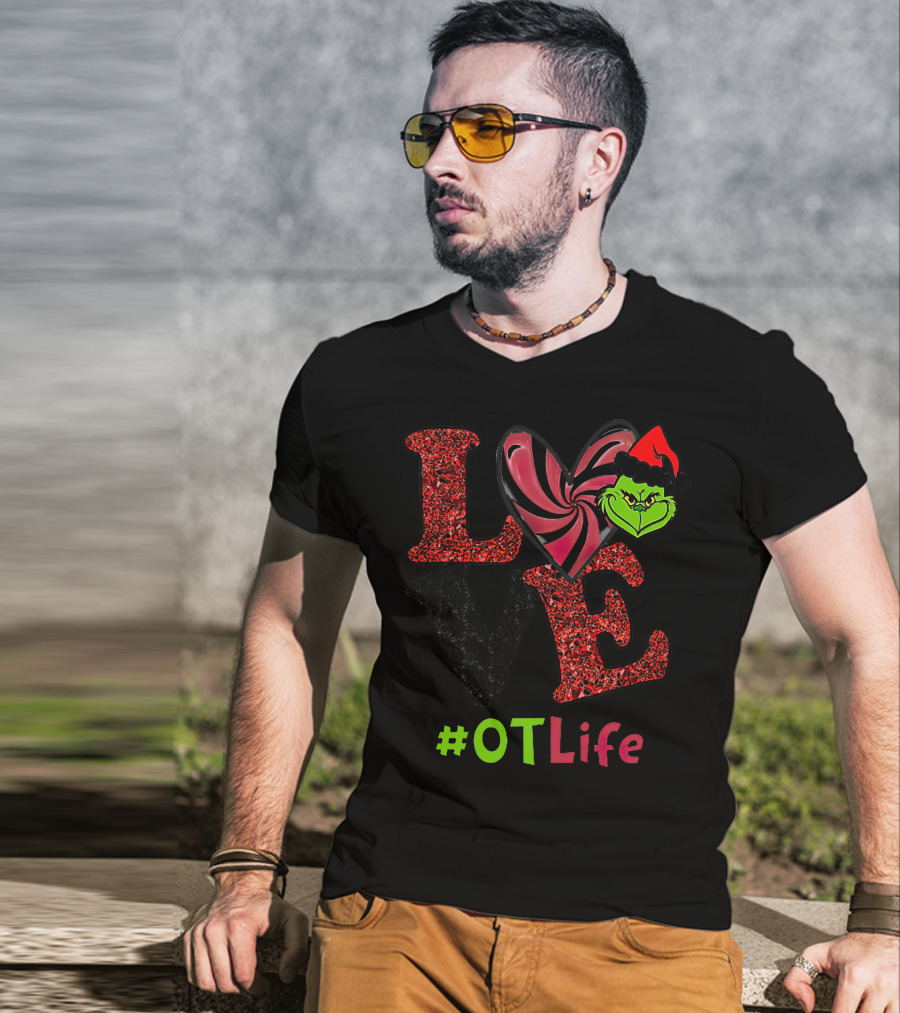 Love Grinch Heart #OTLife T-Shirt